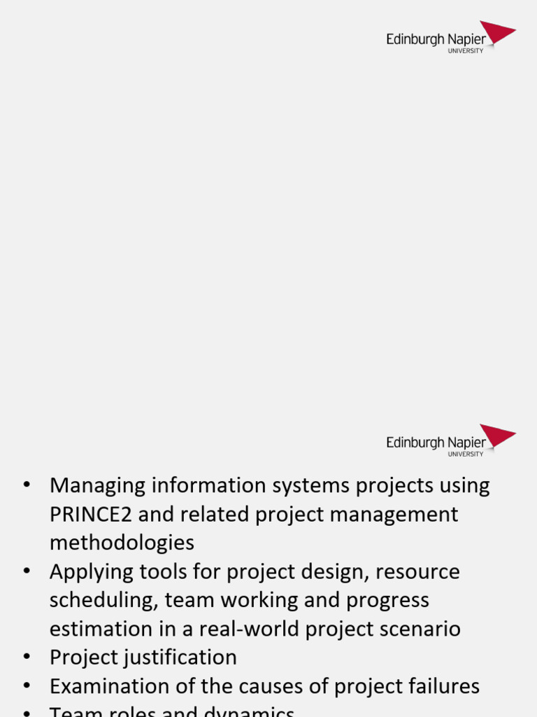 Session 1 2018-19 INF09101 PMIT Version 4 | PDF | Project Management ...