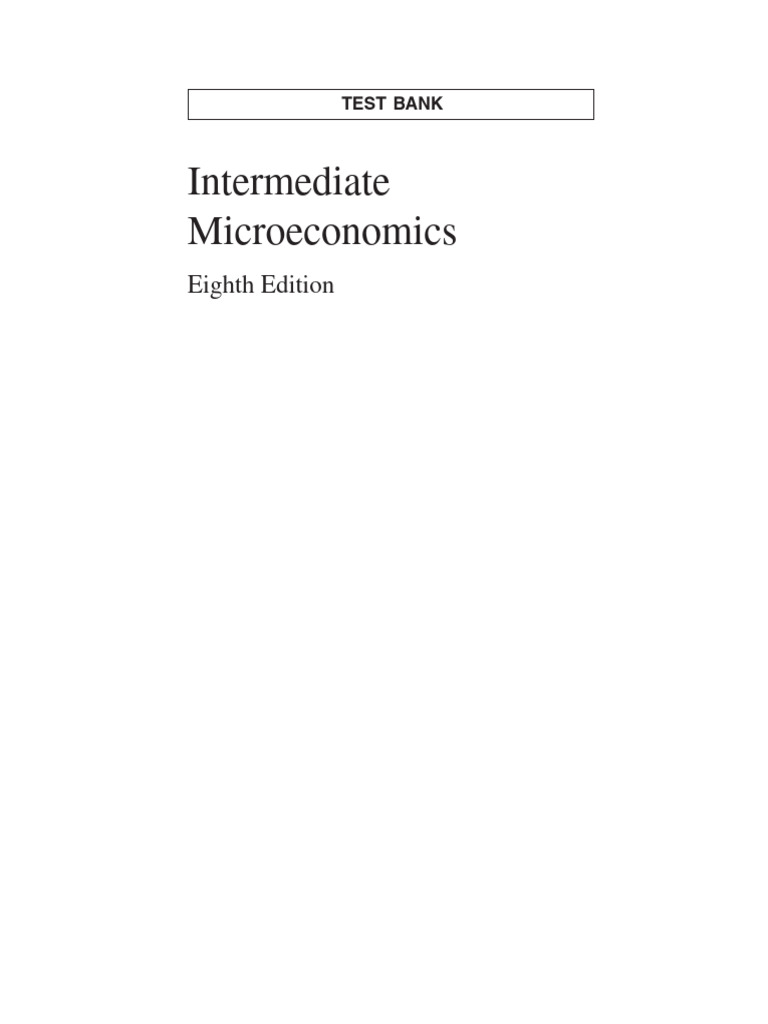 Micro Book | PDF | Microeconomics | Economics