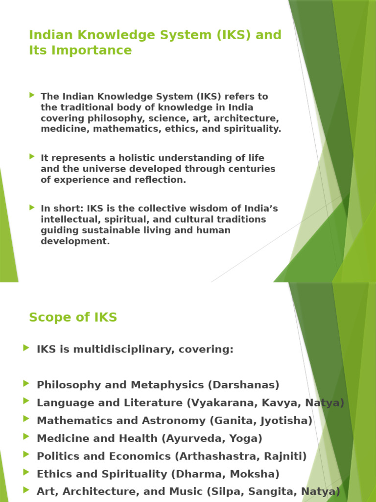 Importance of Indian Knowledge System | PDF | Vedas | Indian Religions
