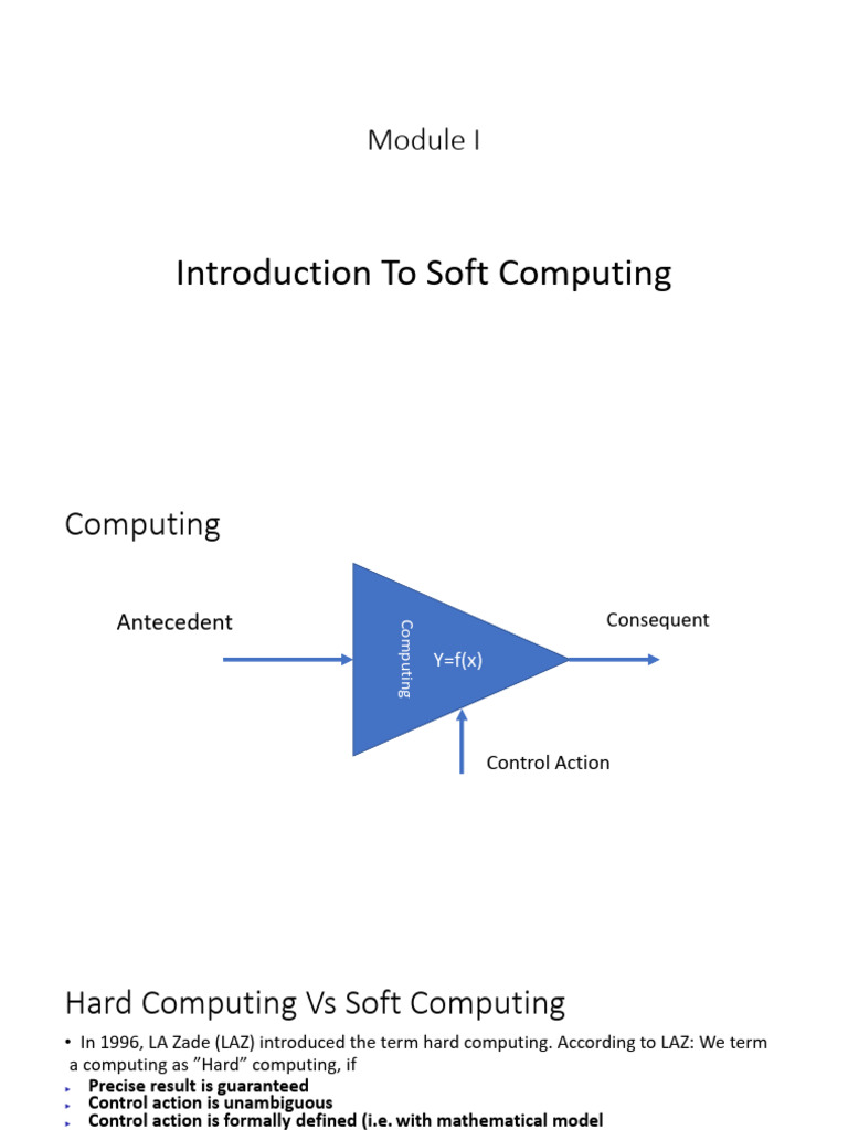 Hard vs Soft Computing Overview | PDF | Applied Mathematics | Machine ...