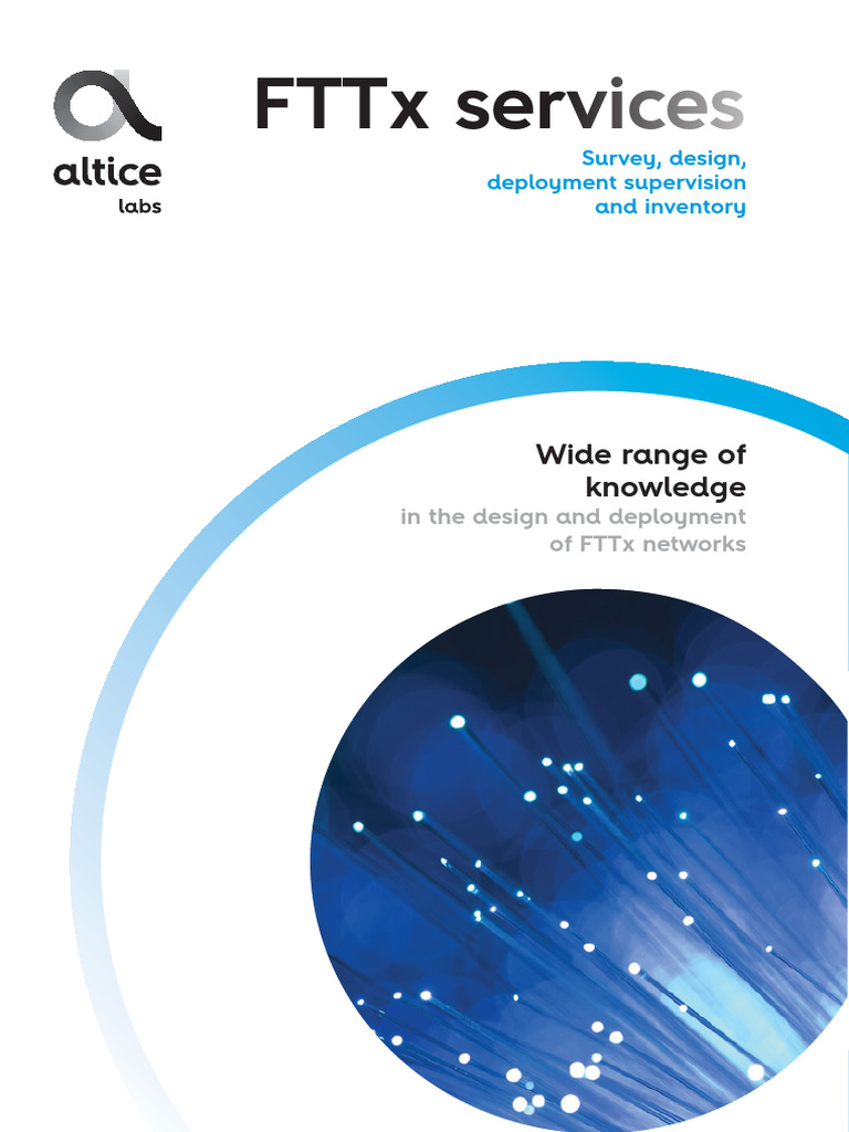 FTTx Network Design and Management Services | PDF | Fiber To The X ...