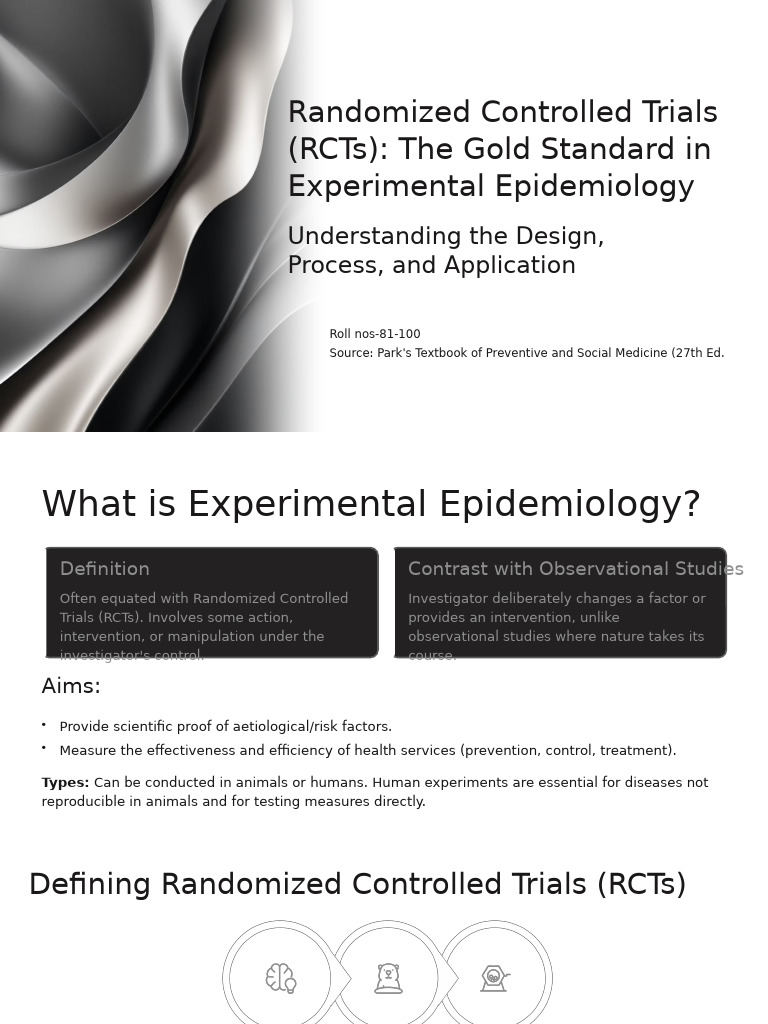 Understanding Randomized Controlled Trials | PDF | Randomized ...