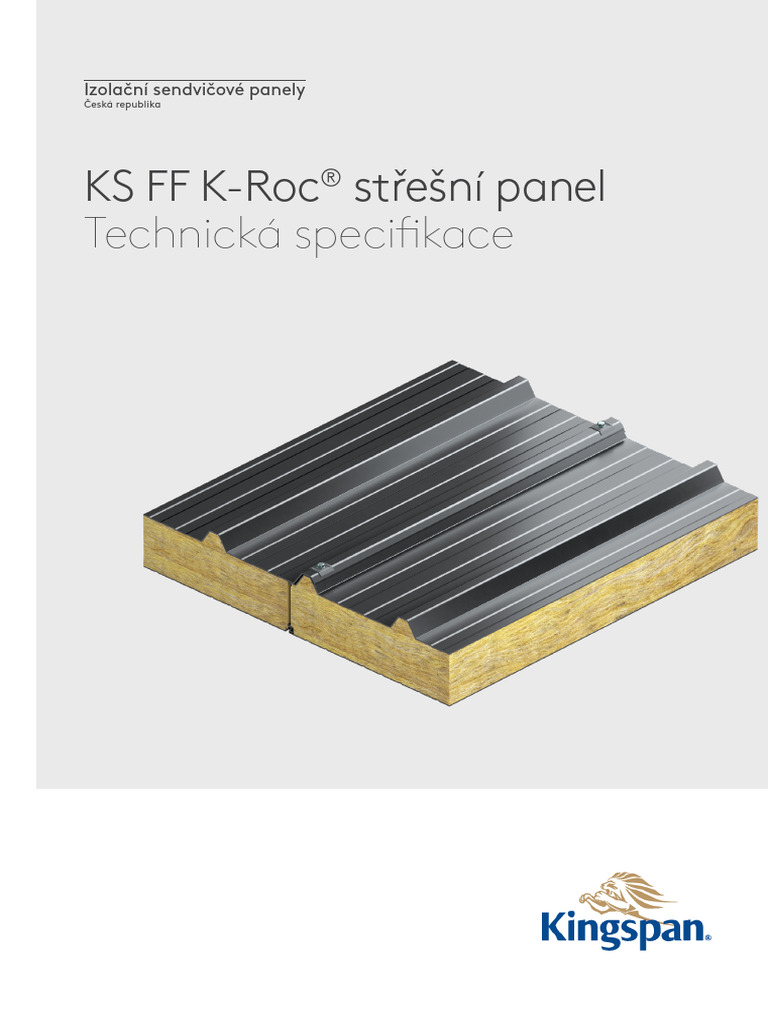Kingspan Ks FF Stresni Panel Datovy List CZ | PDF