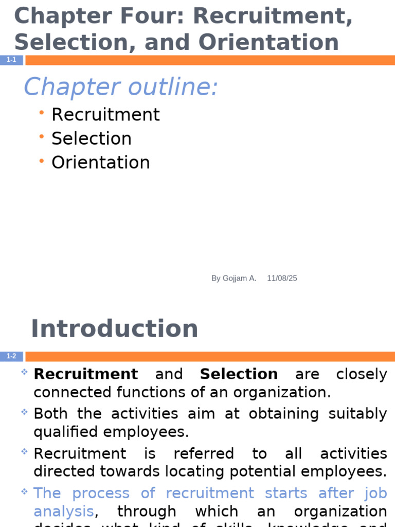 Human Resource Management Chapter 4 | PDF | Recruitment | Employment