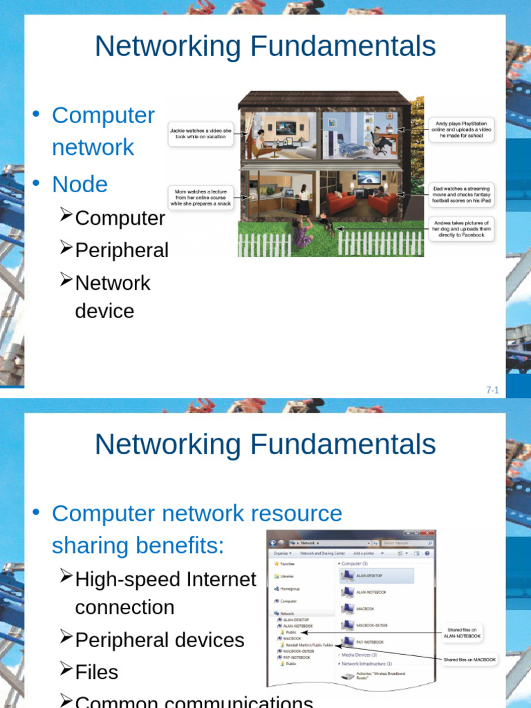 Networking Fundamentals and Components | PDF | Computer Network ...