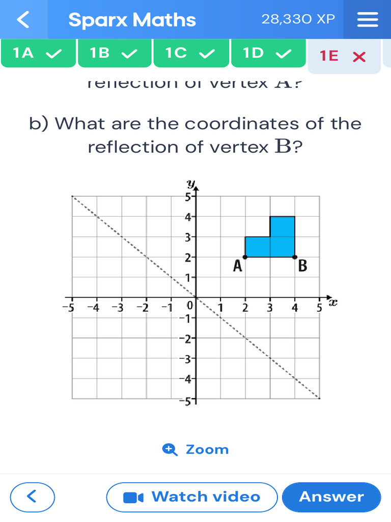 Vertex Reflection Coordinates Guide | PDF