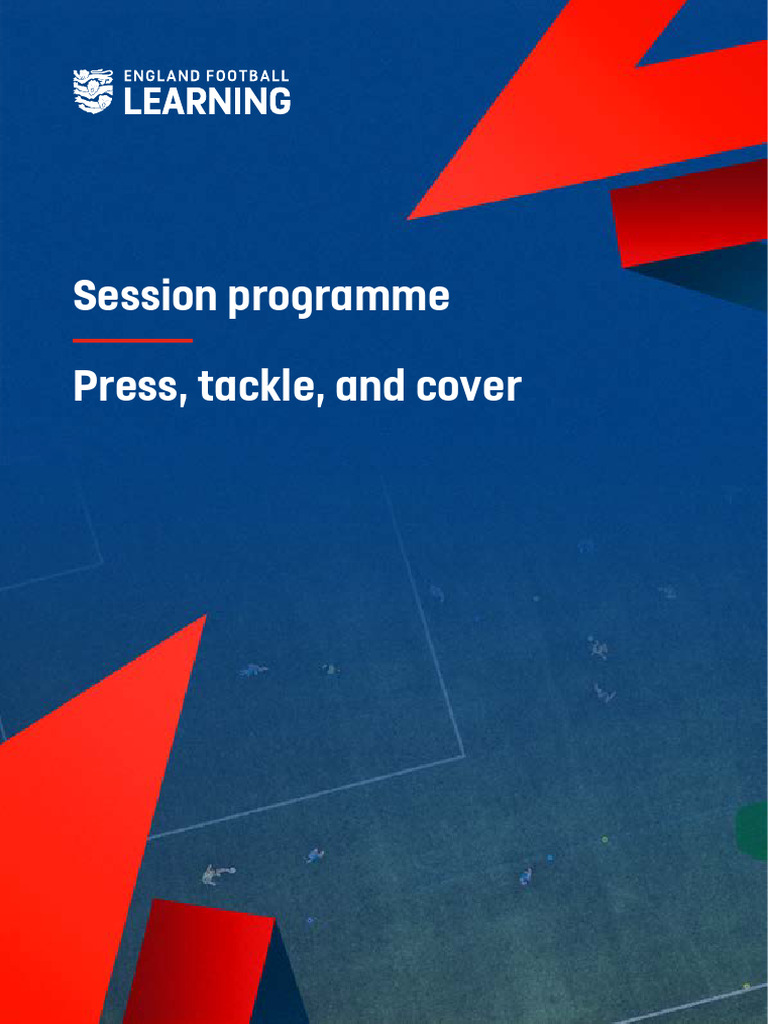 Soccer Pressing Training Sessions Guide | PDF | Defender (Association ...