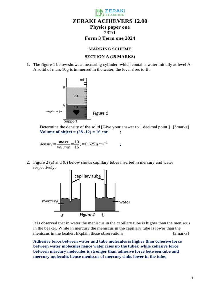 form-3-physics-term-1-exam-marking-scheme-pdf-force-momentum