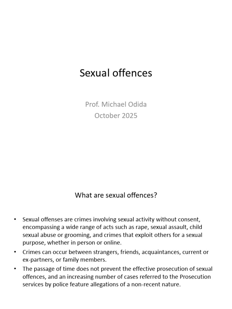 Understanding Sexual Offences in Uganda | PDF | Rape | Sexual Harassment