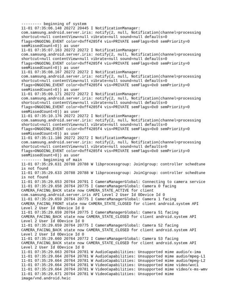 Log Cat 1761957329586 | PDF | Computing | Computer Programming