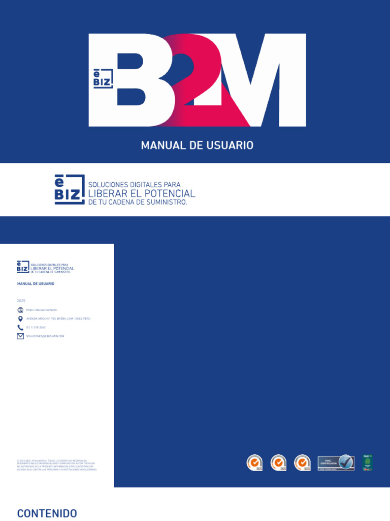 Guía de Uso para B2M: Cotizaciones y Órdenes | PDF | Factura | Información