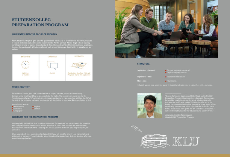 Studienkolleg Preparation Program Guide | PDF | Vocational Education ...