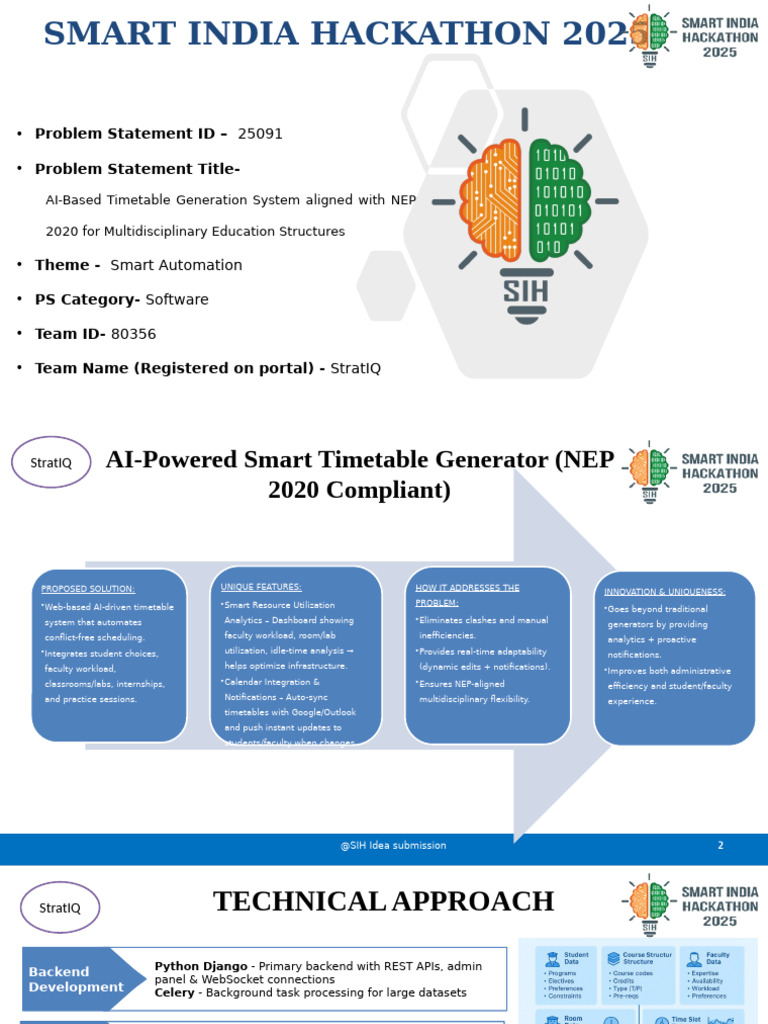 AI Timetable Generator for NEP 2020 | PDF | Cloud Computing | Computing