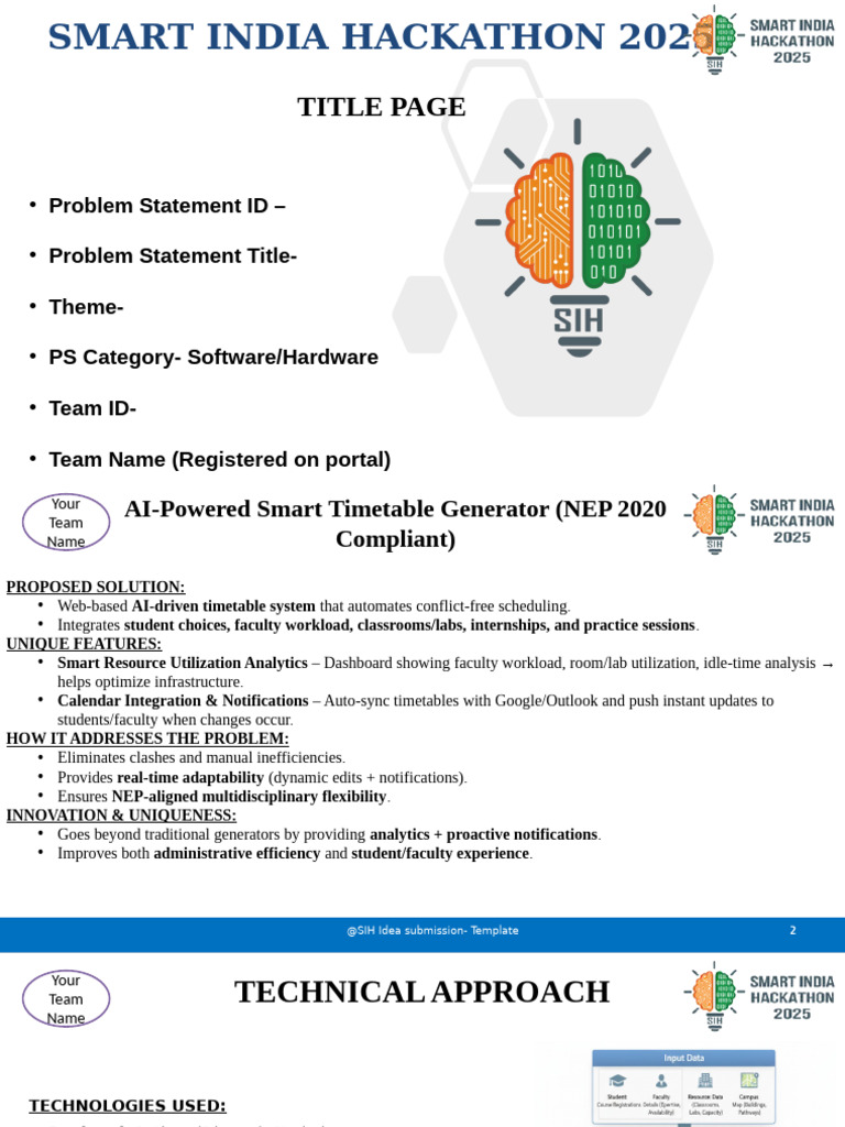 AI Smart Timetable Generator 2025 | PDF | Software Engineering | Computing