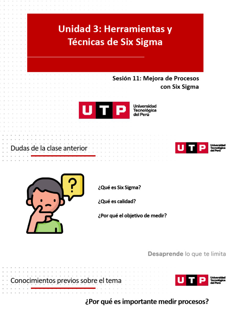 s11 - s1 - Mejora de Procesos Con Six Sigma | PDF