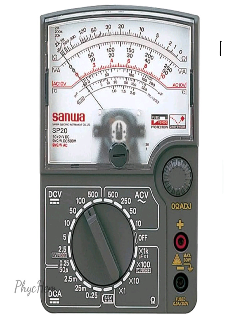 Electricity Instruments | PDF