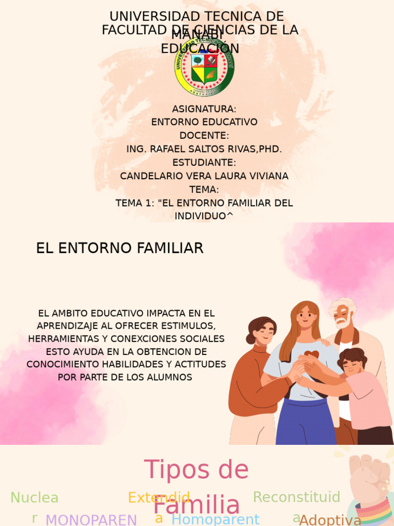 Impacto del Entorno Familiar en la Educación | PDF | Familia | Enseñando