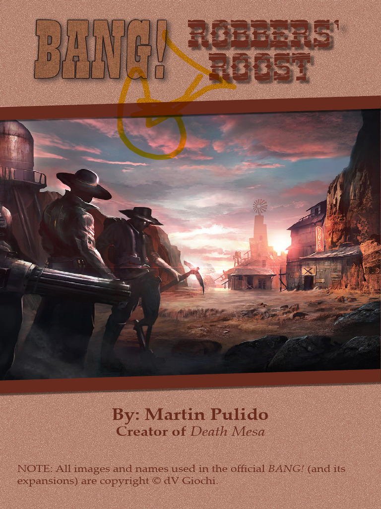 Robbers' Roost: BANG! Expansion Guide | PDF