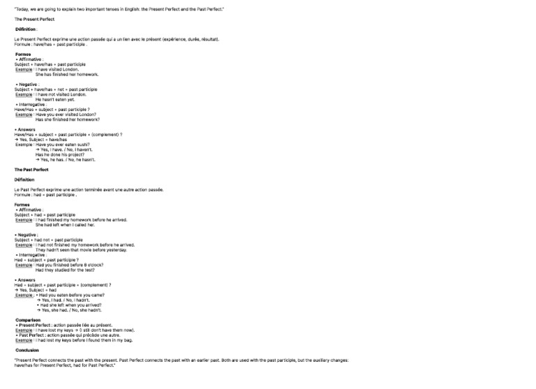 Script Anglais Groupe 3 | PDF
