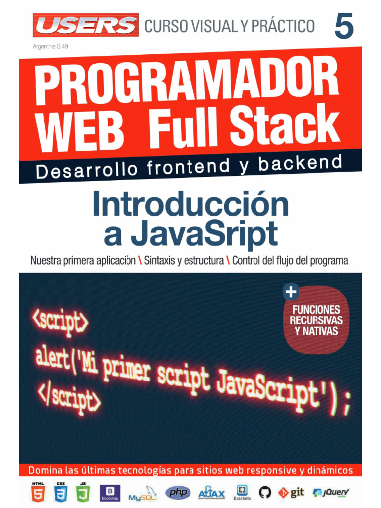 5 Curso Programador Web Full Stack | PDF