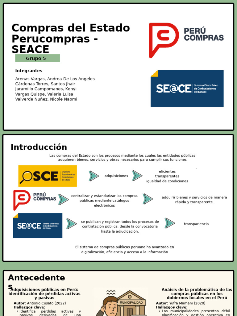 Compras Del Estado | PDF | Planificación | Corrupción política
