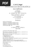 Hegel - Enciclopédia das Ciências Filosóficas - Lógica - Parte C - Idéia (1)