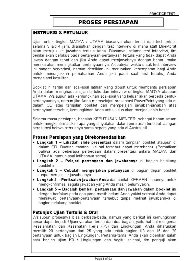 Practice Test Pom Indo Version Rev 2