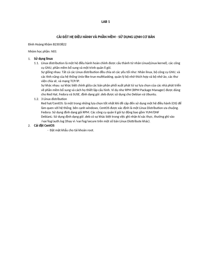 Lab 1 | PDF