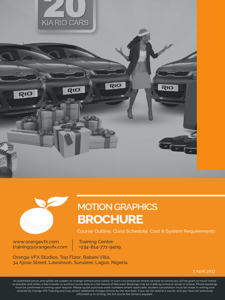 Motion Graphics Course Overview | PDF | Microsoft Windows | Rendering ...