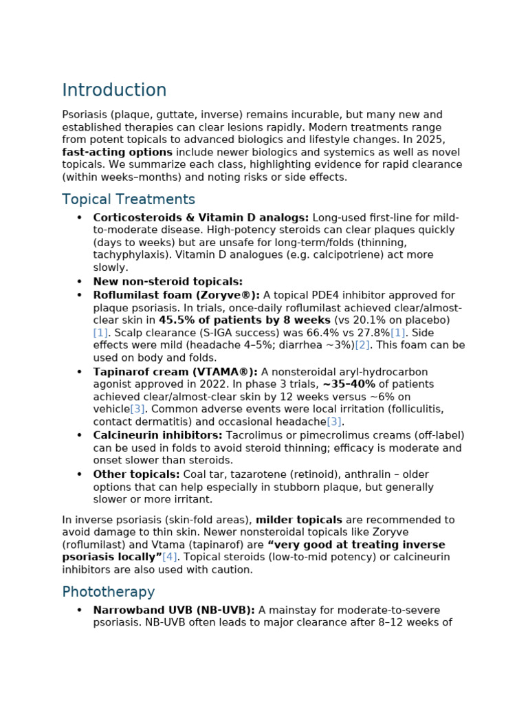 Introduction | PDF | Psoriasis | Dieting