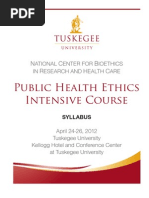 Download Public Health Ethics Intensive Syllabus by Tuskegee Revisited SN94577116 doc pdf