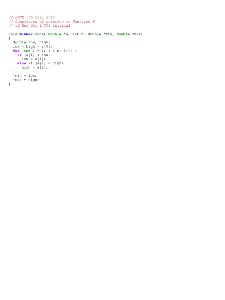 Ex E Minmax Function Definition | PDF