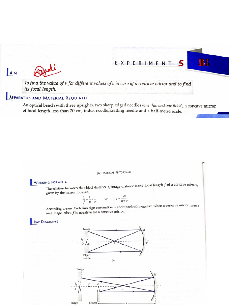 Class 12 Section B Experiments 5,6,&7 Session 2024-25 | PDF