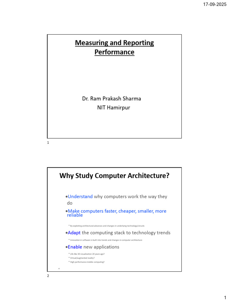 Understanding Computer Architecture Basics | PDF | Computer ...