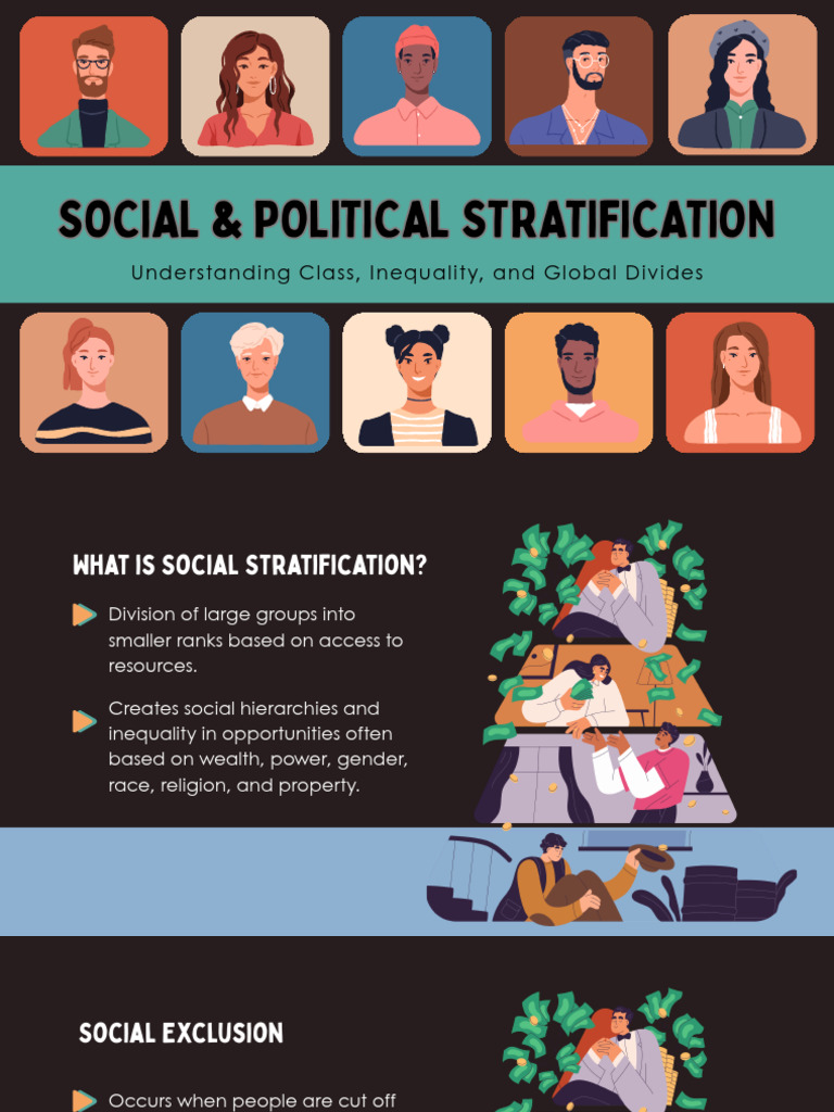 Social and Political Stratification Explained | PDF | Social ...