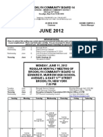 June 2012 Calendar