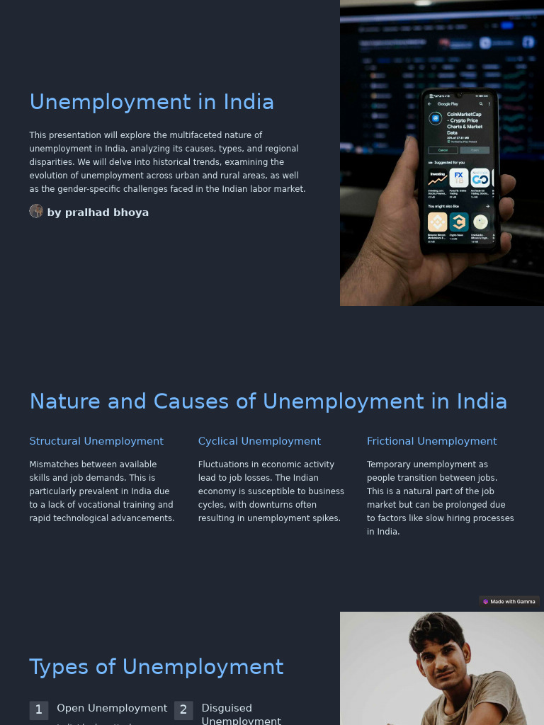 Unemployment Trends and Causes in India | PDF | Unemployment | Labor