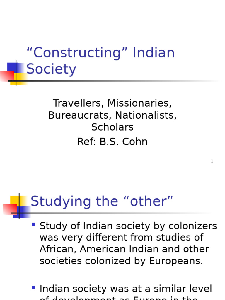 Understanding Indian Society and Caste | PDF | Caste
