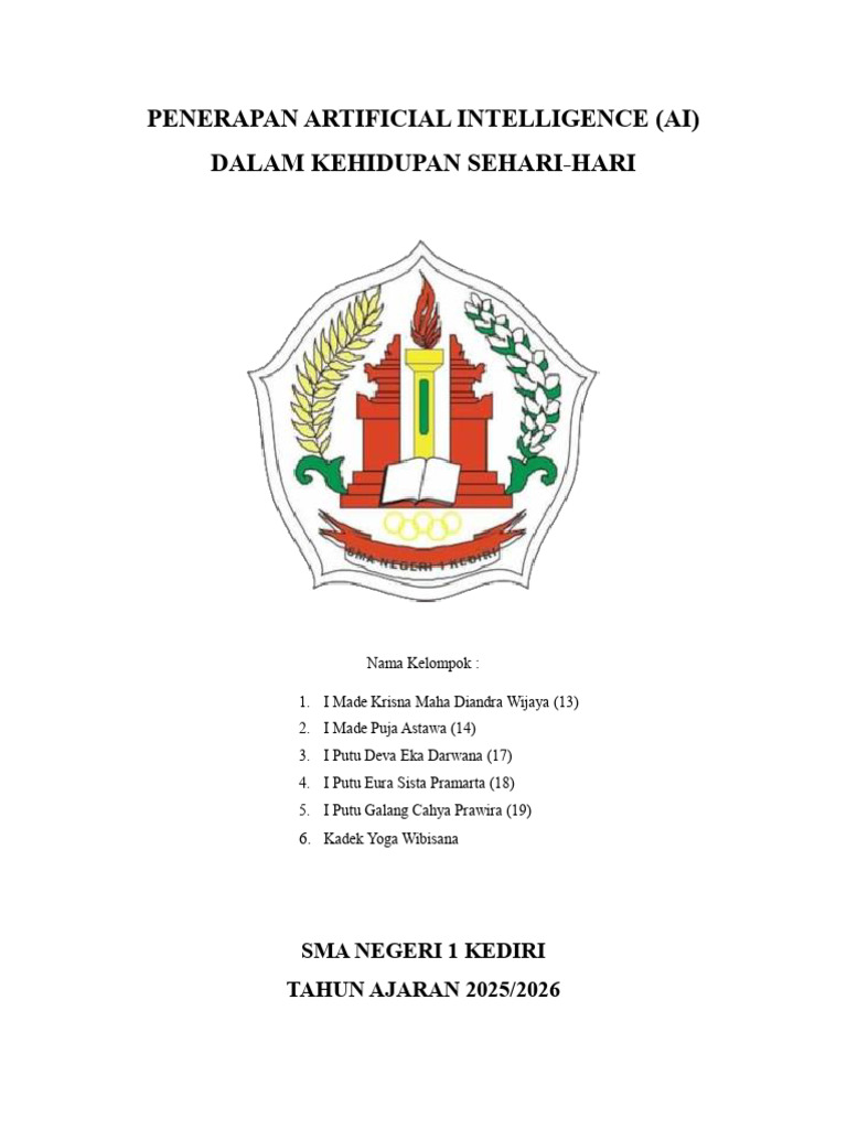 AI dalam Kehidupan Sehari-hari | PDF