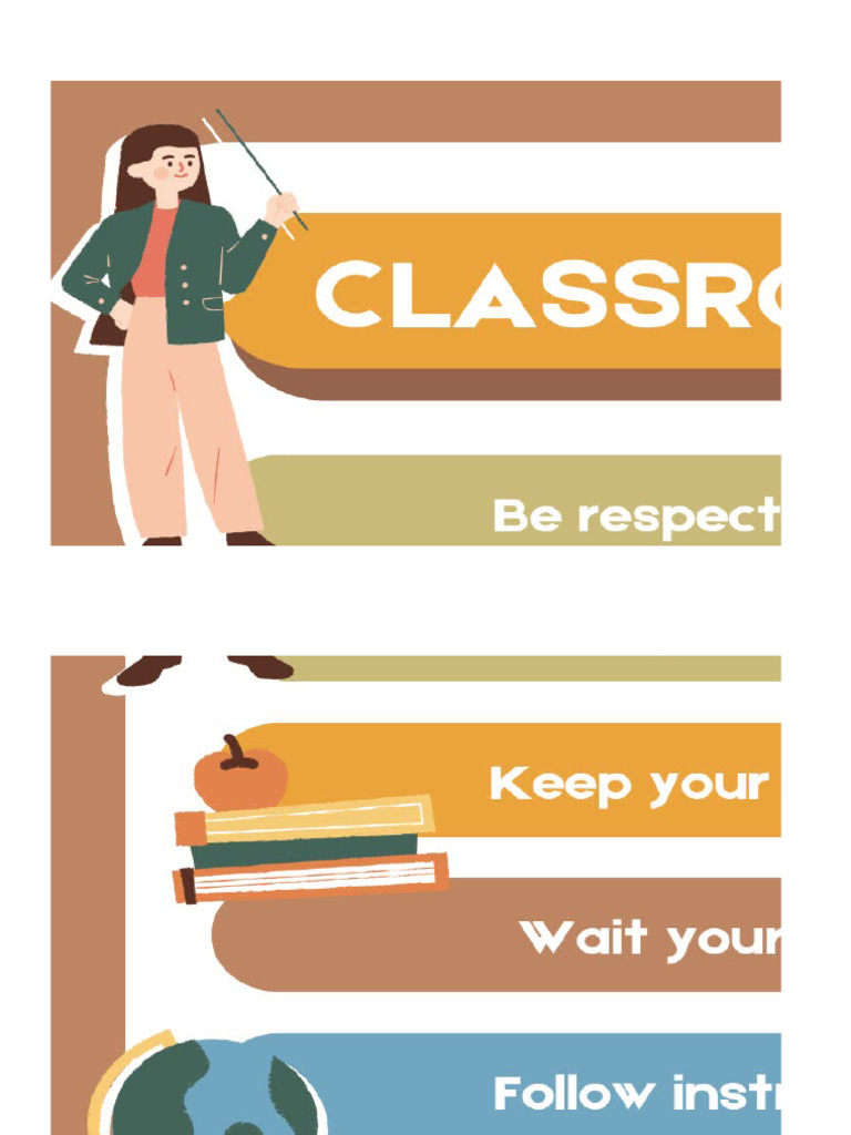 Classroom Rules 1 | PDF