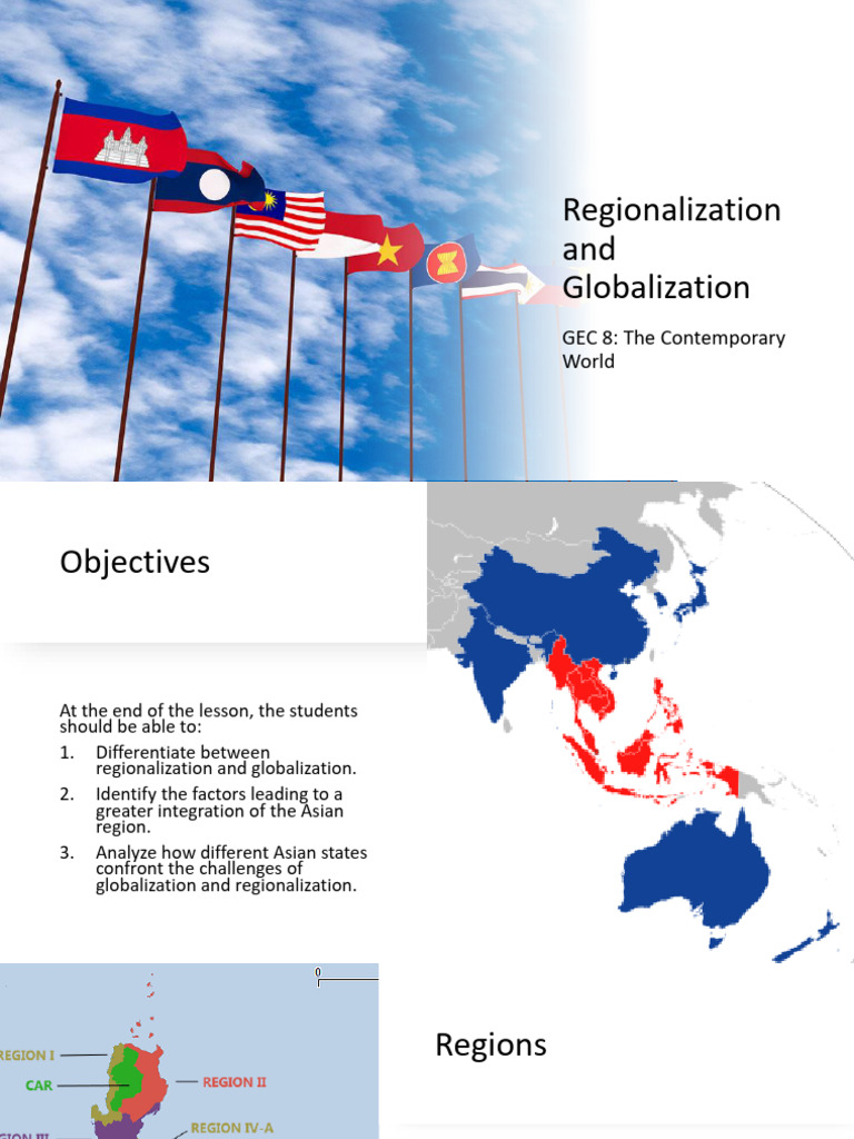 Understanding Regionalization Vs Globalization Pdf Globalization