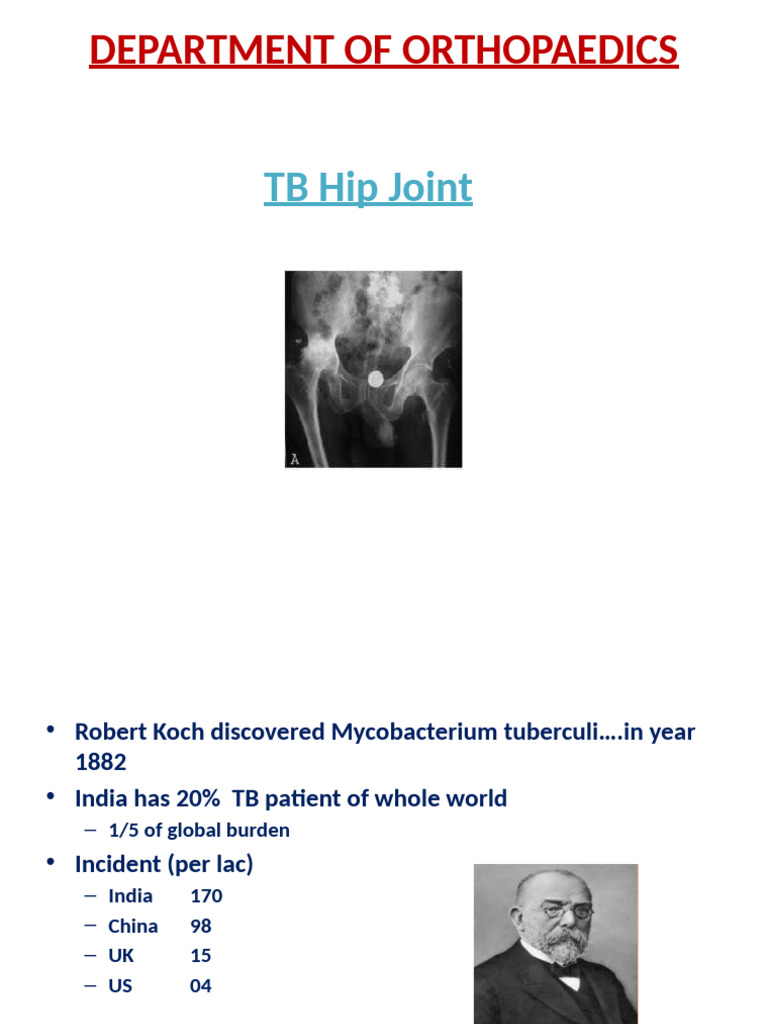 TB HIP | PDF | Tuberculosis | Diseases And Disorders