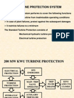 Turbine Protection System Performs To Cover The Following Functions