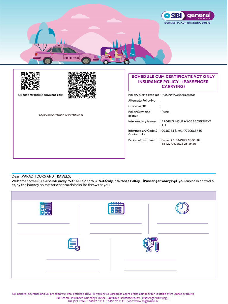 Po Cmv Pc 0100405850 | PDF | Insurance | Driving