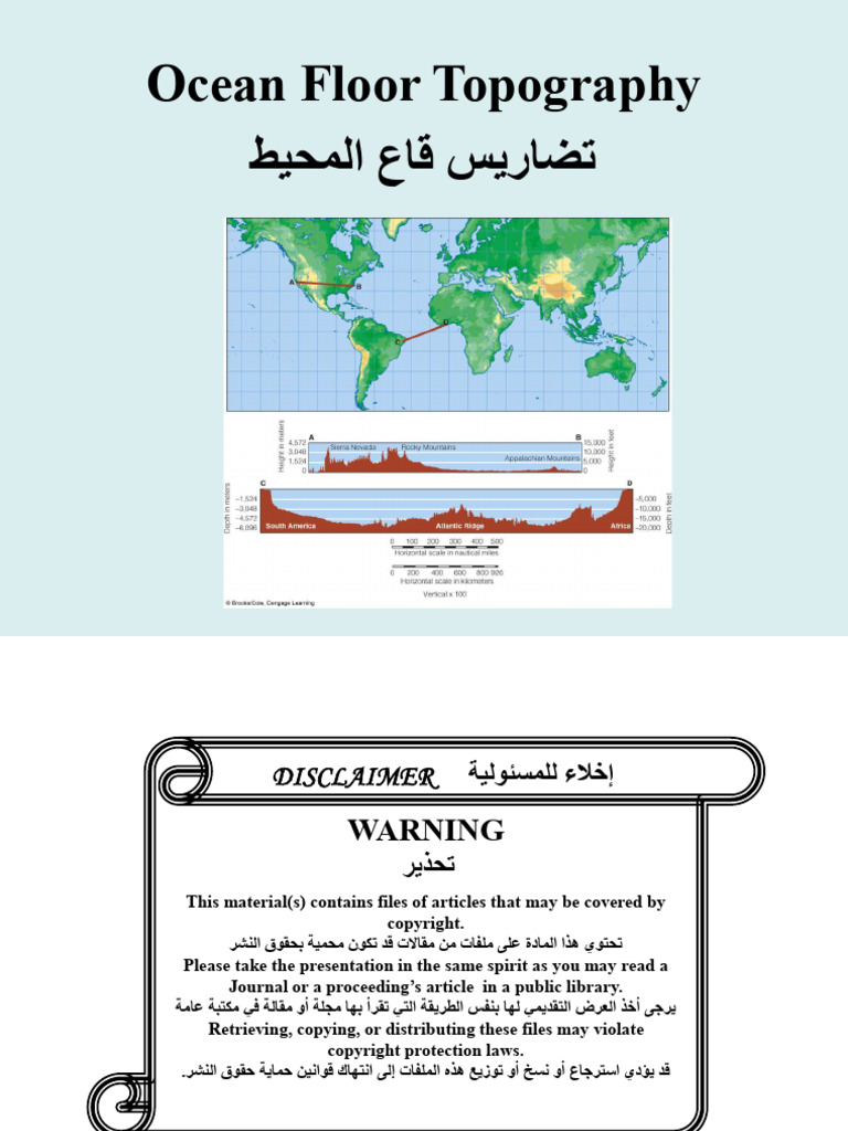 BBC L 10 Ocean Floor Topography 8 October 2025 Part 1 | PDF