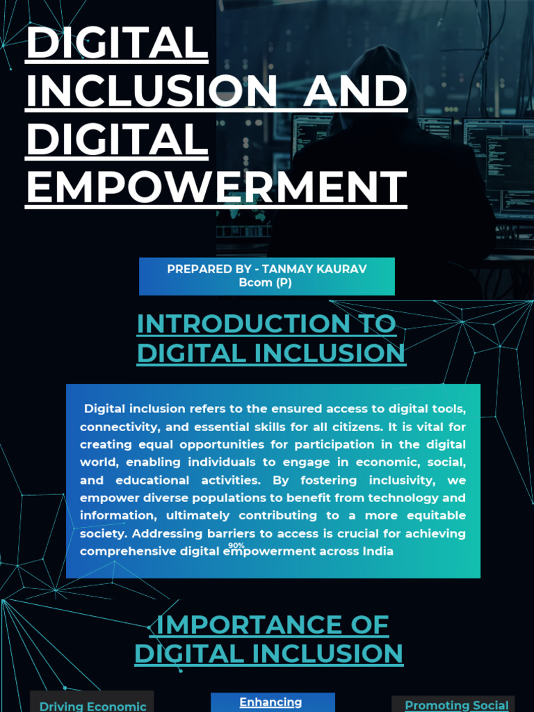 Digital Inclusion and Empowerment in India | PDF | Empowerment | Governance