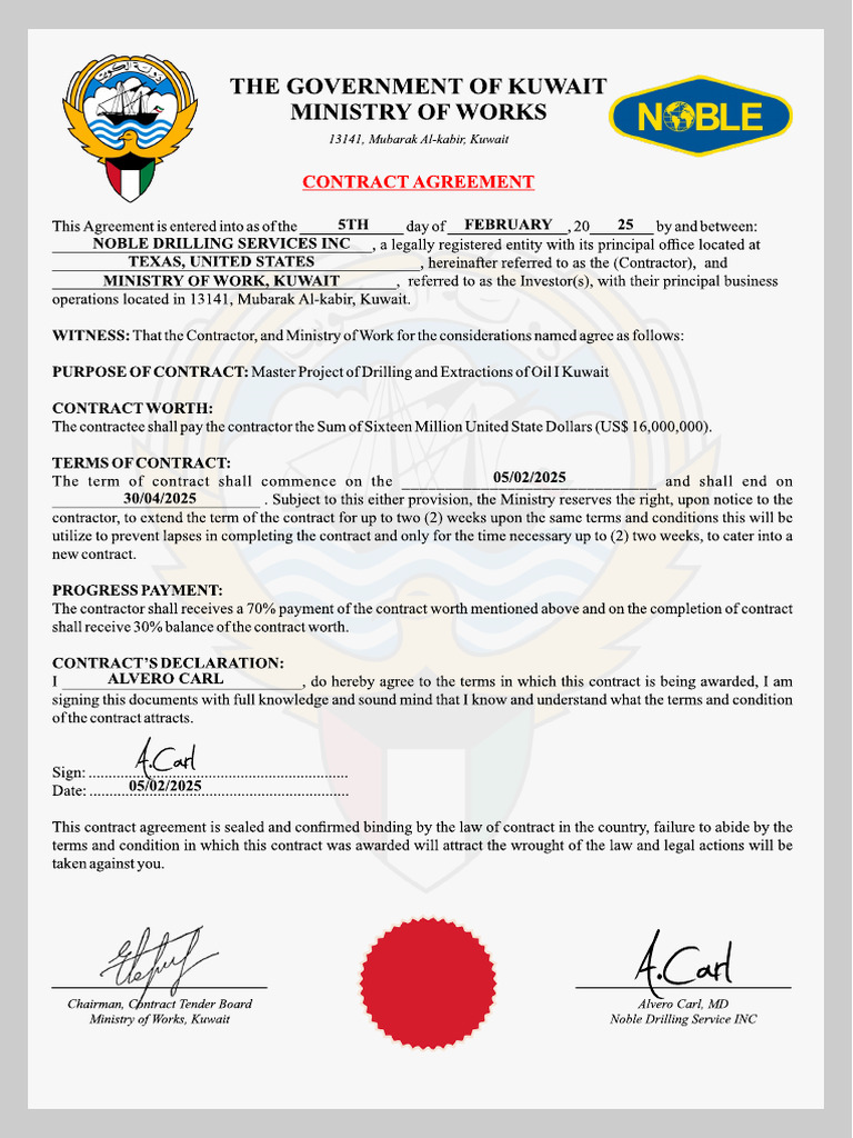 Kuwait and Japan Contract Agreements | PDF | Private Law | Common Law