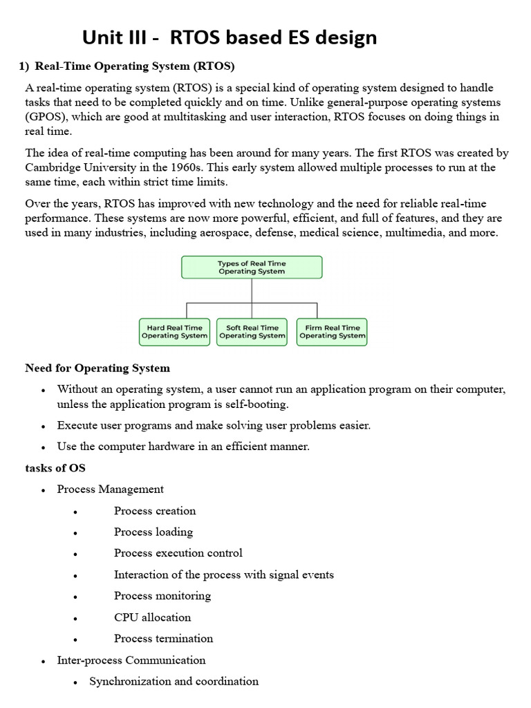 Unit 3 Full Notes | PDF | Process (Computing) | Scheduling (Computing)