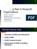 Managing Risk in Nonprofit Organizations