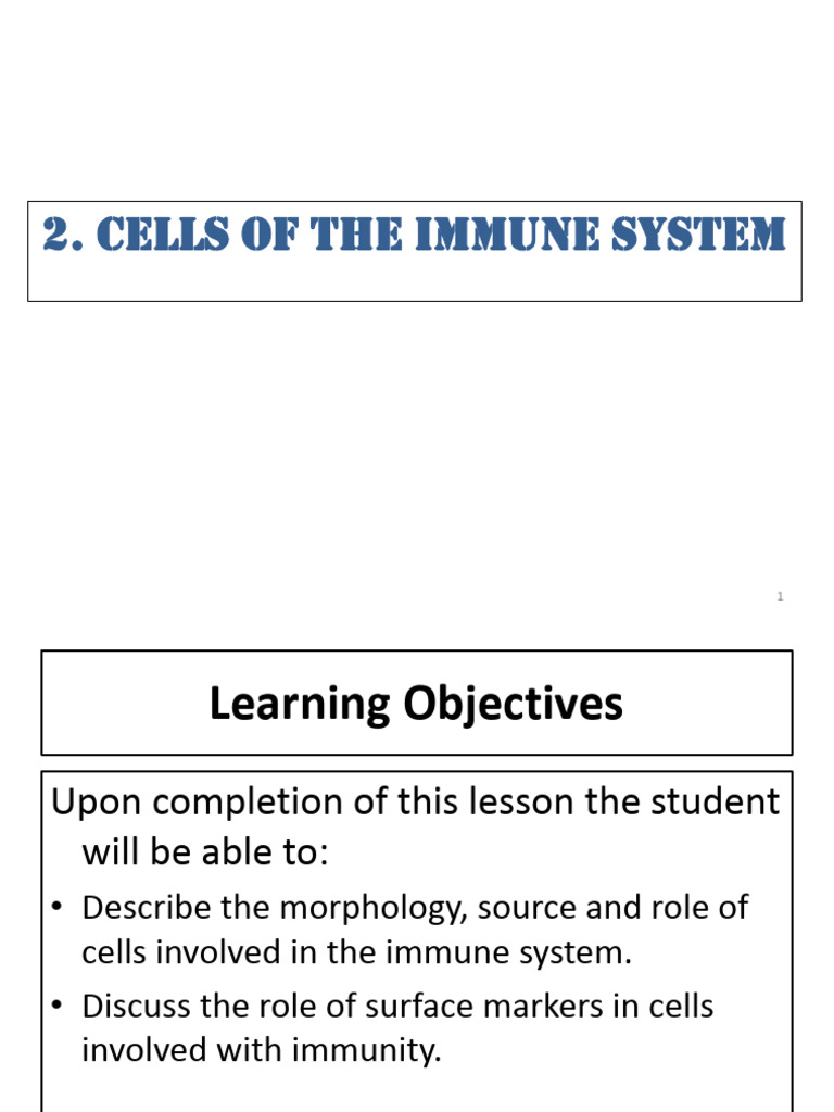 Cells of The Immune System 17 Part 1 | PDF | Monocyte | Macrophage